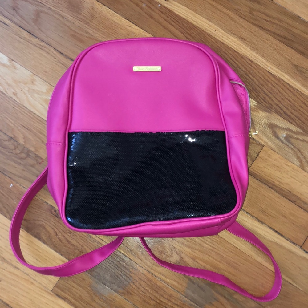 Pink juicy couture backpack